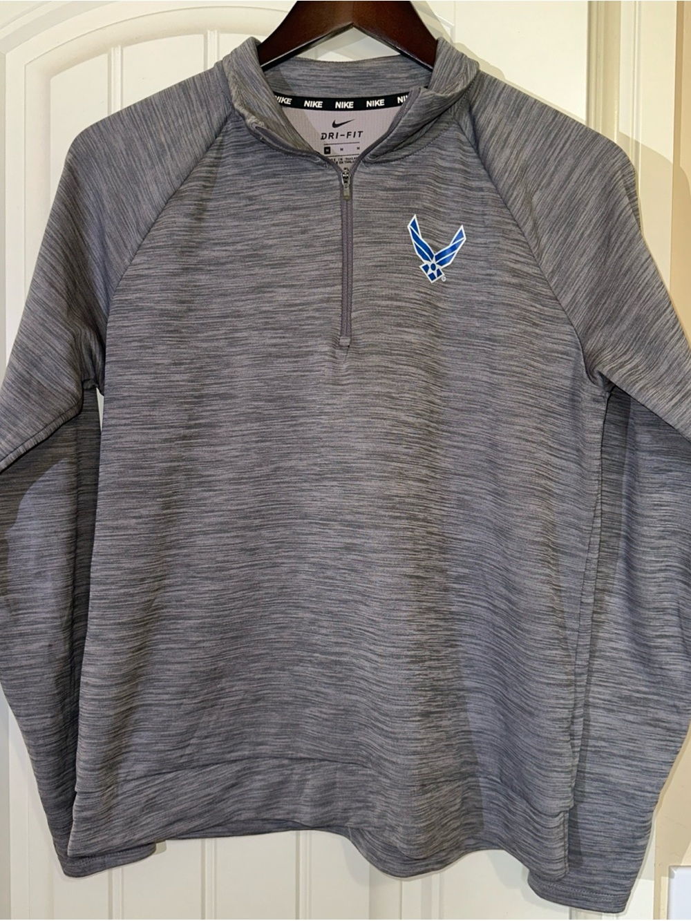 Nike Dri-Fit Lightweight Soft Air Force Quarter Zip M
